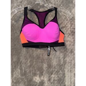 Victoria Secret Incredible Sport Color block Size 34B Molded Cups #783